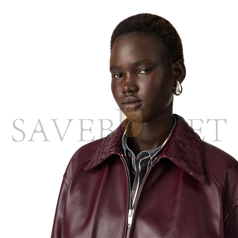 BOTTEGA VENETA LEATHER BLOUSON 832893V5BX06206